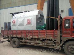 厂家直供银晨锅炉WNS型500公斤蒸发量节能燃气锅炉
