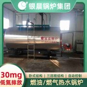 WNS10-1.25-QY低氮冷凝蒸汽锅炉银晨锅炉厂