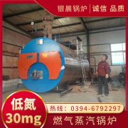 10吨低氮蒸汽锅炉太康银晨锅炉厂